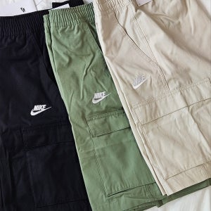 나이키 카고 반바지 화이트 블랙 카키 여름 버뮤다 팬츠 3COLOR