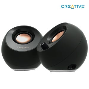 Creative PEBBLE PRO BLACK 블루투스 5.3 유무선 USB스피커 PC스피커 MF1710