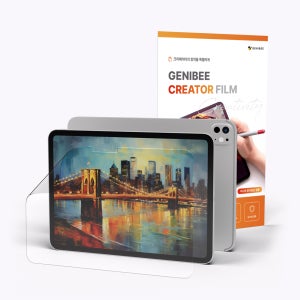 아이패드 에어 13 M2 지니비 사각사각 MAX 종이질감필름 아이패드 에어 33cm(13인치) M2 6세대, 1매입