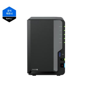 Synology(시놀로지) NAS DS225+ (하드미포함) 2베이, 타워형, 3년보증