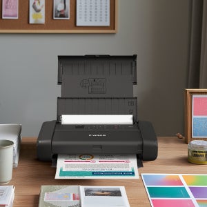 캐논 TR160 PIXMA 포터블 컬러 잉크젯 프린터 무선 미니 휴대용 A4 잉크포함