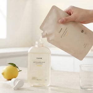러베 비건 젖병 세정제 이유식기 세척 주방세제 리필 450ml