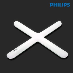 필립스 LED 십자등 주광색 50W 플리커프리 형광등 사무실등 매장등기구
