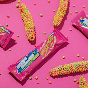 레인보우 로프모양 젤리 바이트 240g (10g x 24개입) 디저트 어린이간식 사탕 캔디