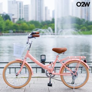오투휠스 클리오 20 Clio 초등학생 주니어 여성용 접이식 미니벨로 자전거 7단 50.8cm(20인치)