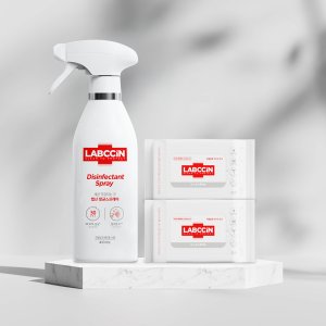 [슈퍼적립] 랩신 항균스프레이 410ML 1개 + 손소독티슈 20매 2개