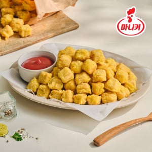 마니커 닭가슴살 한입 치킨팝콘 냉동 1kg+1kg(총 2kg)