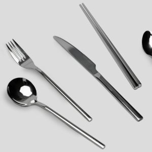 스텐 커트러리 세트 디너 포크 디저트 스푼 커틀러리 양식기 양식칼 나이프 유광 무광