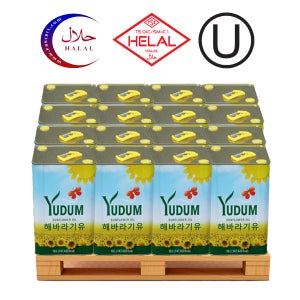 유둠 해바라기유 18L 업소용 식용유 CAN X 16개