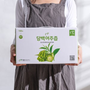 60포 + 60포 천연재료를 배합하여 쓴맛이 없는 여주즙