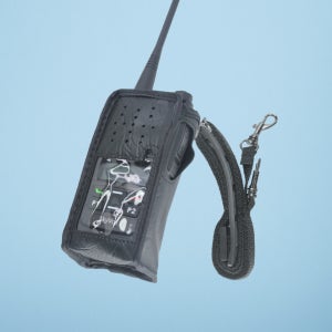 SKYVOX 무전기 NRD400 고급 가죽케이스