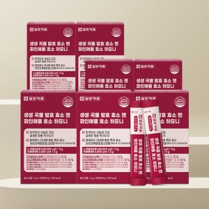 일양약품 곡물 발효 파인애플 브로멜라인 소화 효소 유산균 임산부 30포, 7개