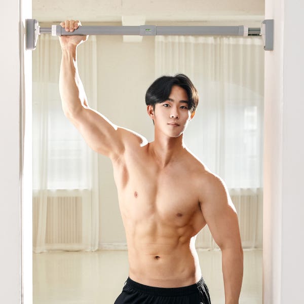 엑사이더 보스엑스 문틀철봉 EC202 단축 턱걸이 풀업바 친업 치닝디핑 상체 운동 기구