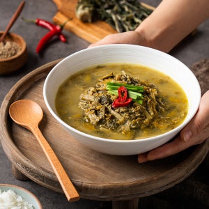 전라도 전통방식 국산 시래기 들깨 된장국 800g(2인분) x 3팩 캠핑 요리 찌개
