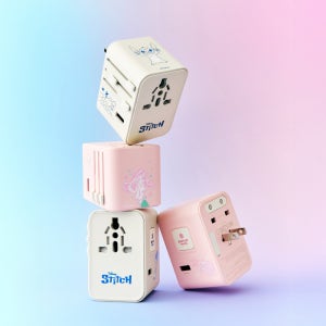 바디럽 여행용 초고속 멀티어댑터 35W 디즈니에디션 스티치/인어공주