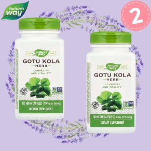 네이처스웨이 고투 콜라 병풀 Gotu Kola 475mg 180캡슐 2개