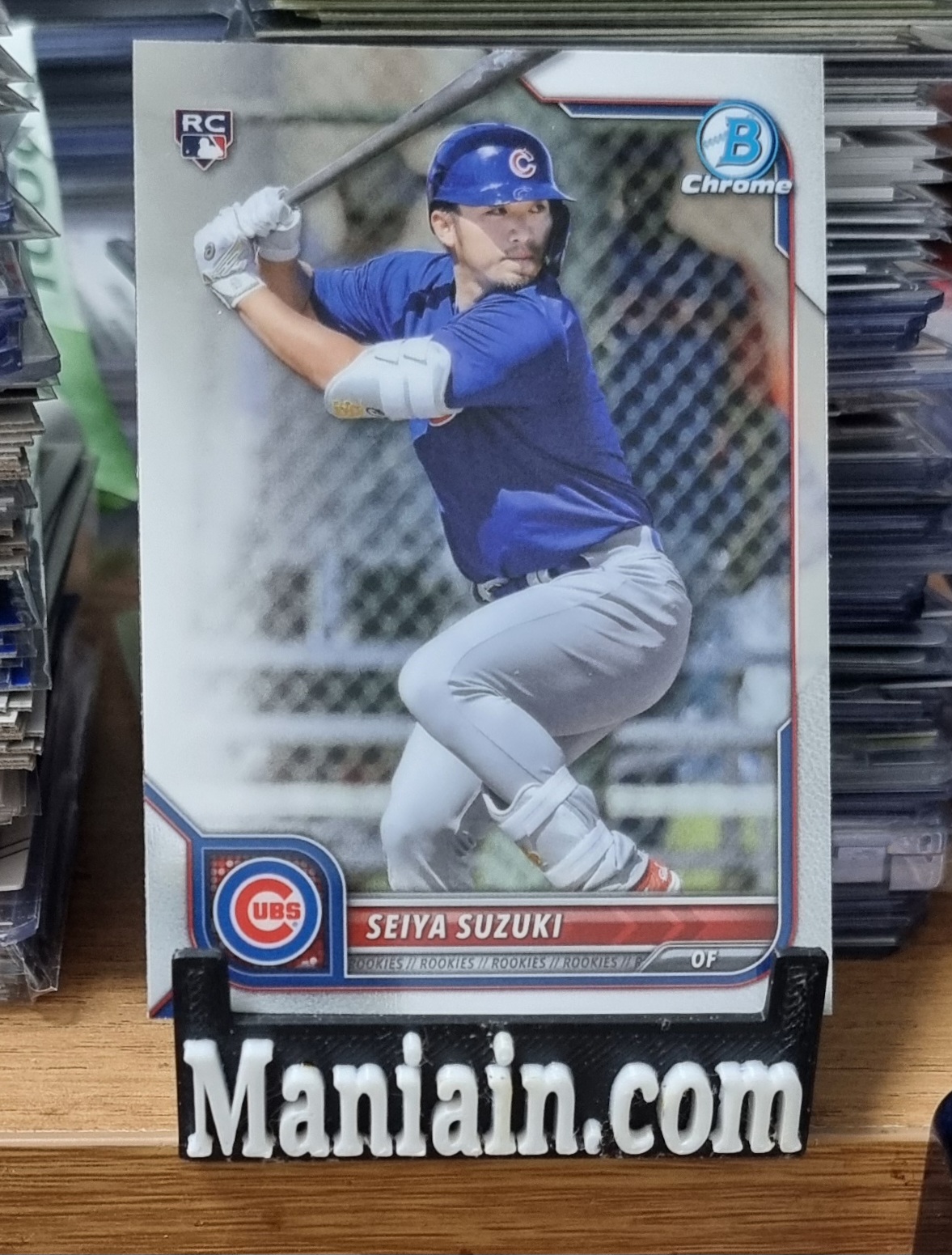 스즈키 세이야 루키카드 2022 Bowman Chrome NO-69 MLB야구카드