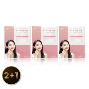 [2+1] 메아룩스 리포좀 글루타치온 비타민C 유기농 밀크씨슬 트리플토닝 30포, 3개