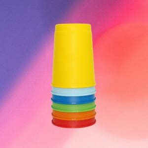 점보 스텍스 스택스 뉴스포츠 스피드 스택스 대형 컵 쌓기 6개