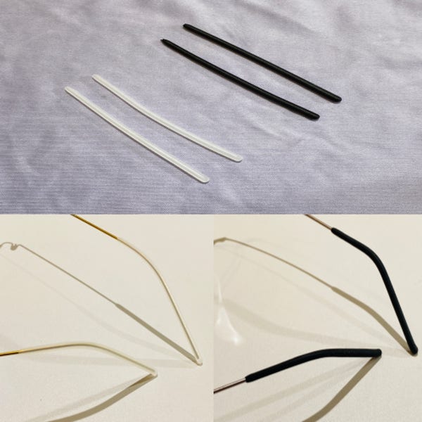 린드버그 실리콘 귀팁 얇은 안경테 다리팁 메탈 안경 얇은금속테 실테 마르쿠스티 호환