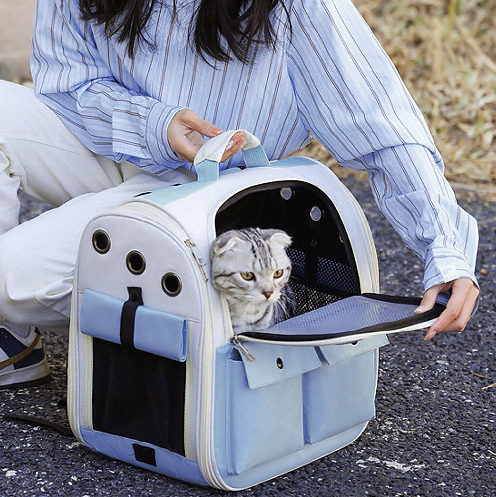 홈앤센스 생활필수품 반려동물 강아지이동장 캠핑 펫외출가방