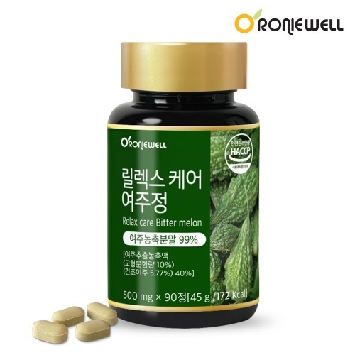 <b>로니웰</b> 릴렉스케어 여주정 (500mg×90정)