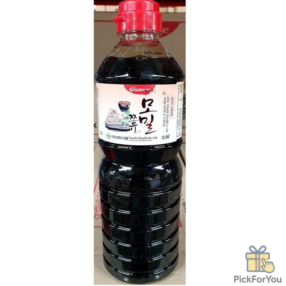 KC Memil Tsuyu Seondo (Buckwheat Noodle Dipping Sauce) 0.9L x 10, Seasoning, Noodle Dish Soy Sauce