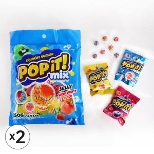 팝잇 믹스 젤리 150g x 2개 / 마시멜로우 소포장젤리