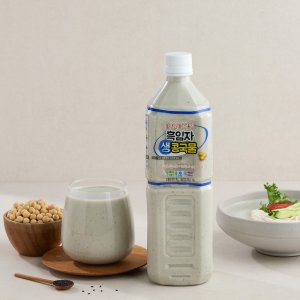 진한 흑임자 콩물 1000ml 검은깨의 고소함 가득 흑임자 콩물 2병-8병