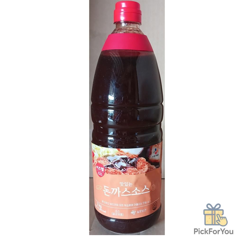 KC 돈까스소스 이츠웰 1.8L PET X6 소스완제품 치킨까스양념
