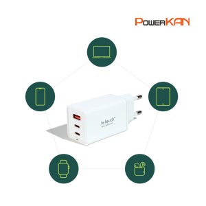 파워칸 65W 레터치 멀티 ACC 타입 초고속 충전기 Gan QC PD PPS 아이폰 갤럭시 노트북