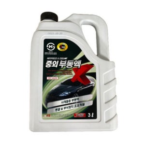 중외 부동액 자동차 냉각수 첨가제 사계절 최고급 부동액 3L