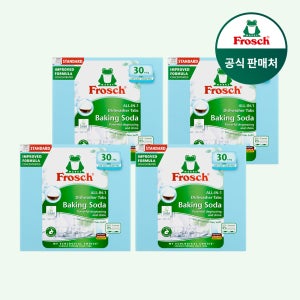 프로쉬 친환경 식기세척기세제 베이킹소다 18g 30개입, 4개