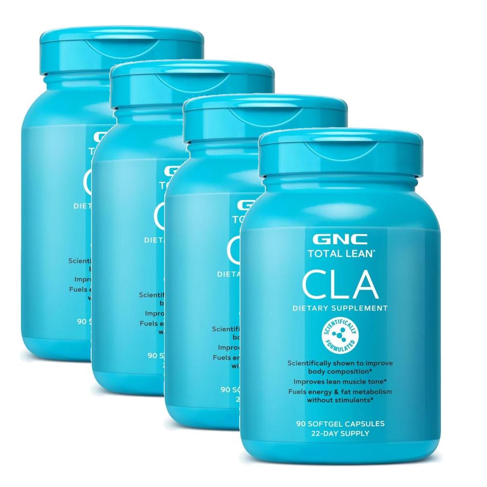지엔씨 CLA 씨엘에이 소프트젤 90정 4개 공액리놀렌산 씨엘에이 GNC <b>Conjugated Linoleic Acid</b>