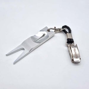 골프 퍼터키퍼 볼라이너 디봇툴 그린보수기 올인원 (실버)