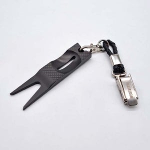 골프 퍼터키퍼 볼라이너 디봇툴 그린보수기 올인원 (블랙그레이)