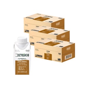 정식품 그린비아 고단백 솔루션 200ml 54팩 베스트 균형 영양식 성인 노인 환자 고소한 어르신 음료 보충 직장인 완전 대용식 저녁 요양병원 요양원 간식