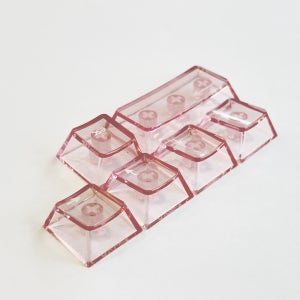 씽크웨이 투명 포인트 키캡 세트