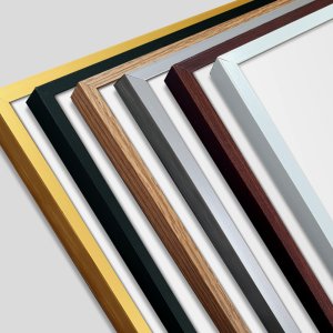 500피스 직소퍼즐전용 알루미늄 액자 골드 화이트 블랙 실버 월넛 오크 380x520mm