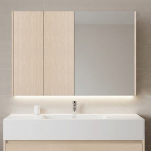 욕실 거울장 수건장 상부장 화장실 수납장 오브제 풀미러 더블장