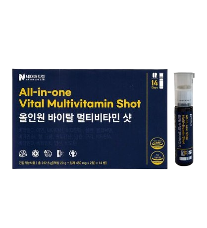 <b>네이처드림</b> 올인원 바이탈 멀티비타민 샷 20.9g x 14개입 2주일분