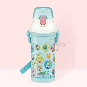 당일출고 동물의 숲 원터치 물통 480ml 물병 휴대용