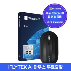 [한국정품인증점] Windows 11 Pro 64bit DSP 한글 / 윈도우11 프로 설치 제품키