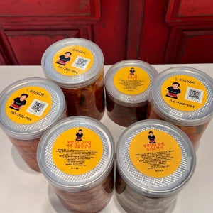 순자네김치 캠핑김치 깍두기 겉절이 무생채 3종 각 500그램