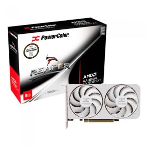 PowerColor 라데온 RX 9060 XT Reaper White D6 8GB 대원씨티에스 / M