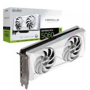 이엠텍 지포스 RTX 5060 MIRACLE WHITE D7 8GB / M
