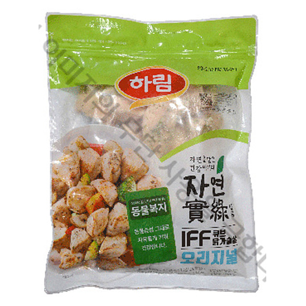 자연실록 동물복지 IFF 큐브닭가슴살 오리지널 성분 분석