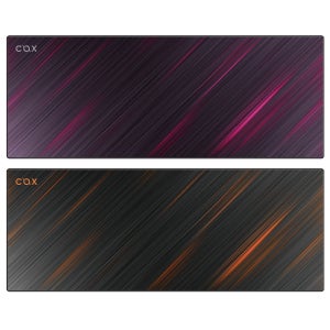COX 오로라 게이밍 장패드 다크 오렌지