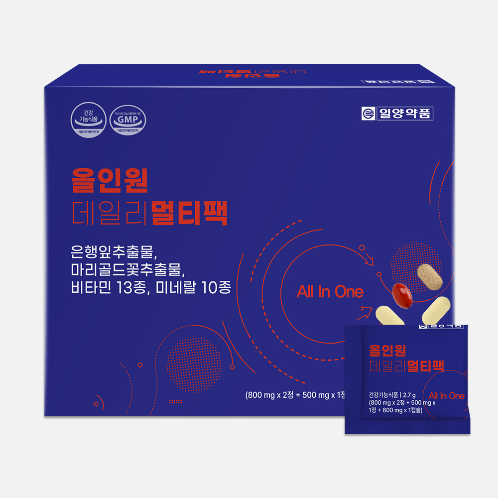 일양약품 올인원 데일리멀티팩 30포, 1개