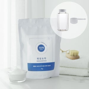 워싱소다 탄산소다 1kg 프리미엄 미국산 알카리세제 조은자연으로